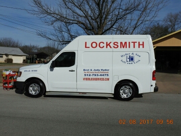 The original Hyder & Son locksmith van